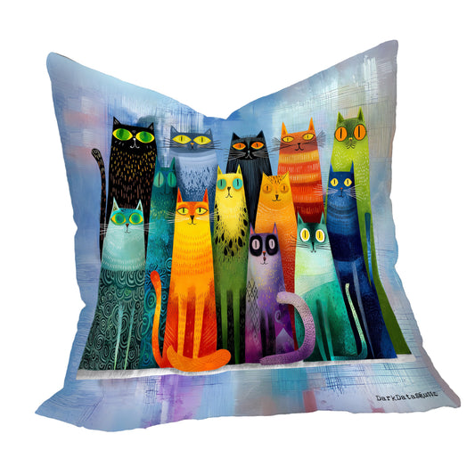 Whimsical Feline Spectrum Luxury Scatter by Wikus Schalkwyk