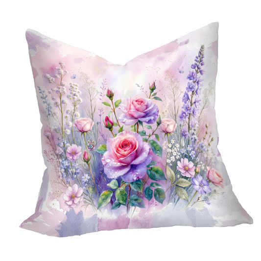 Whimsical Lavender and Pink Floral Luxury Scatter