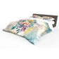Whimsical Wildflower Bouquet Duvet Cover Set