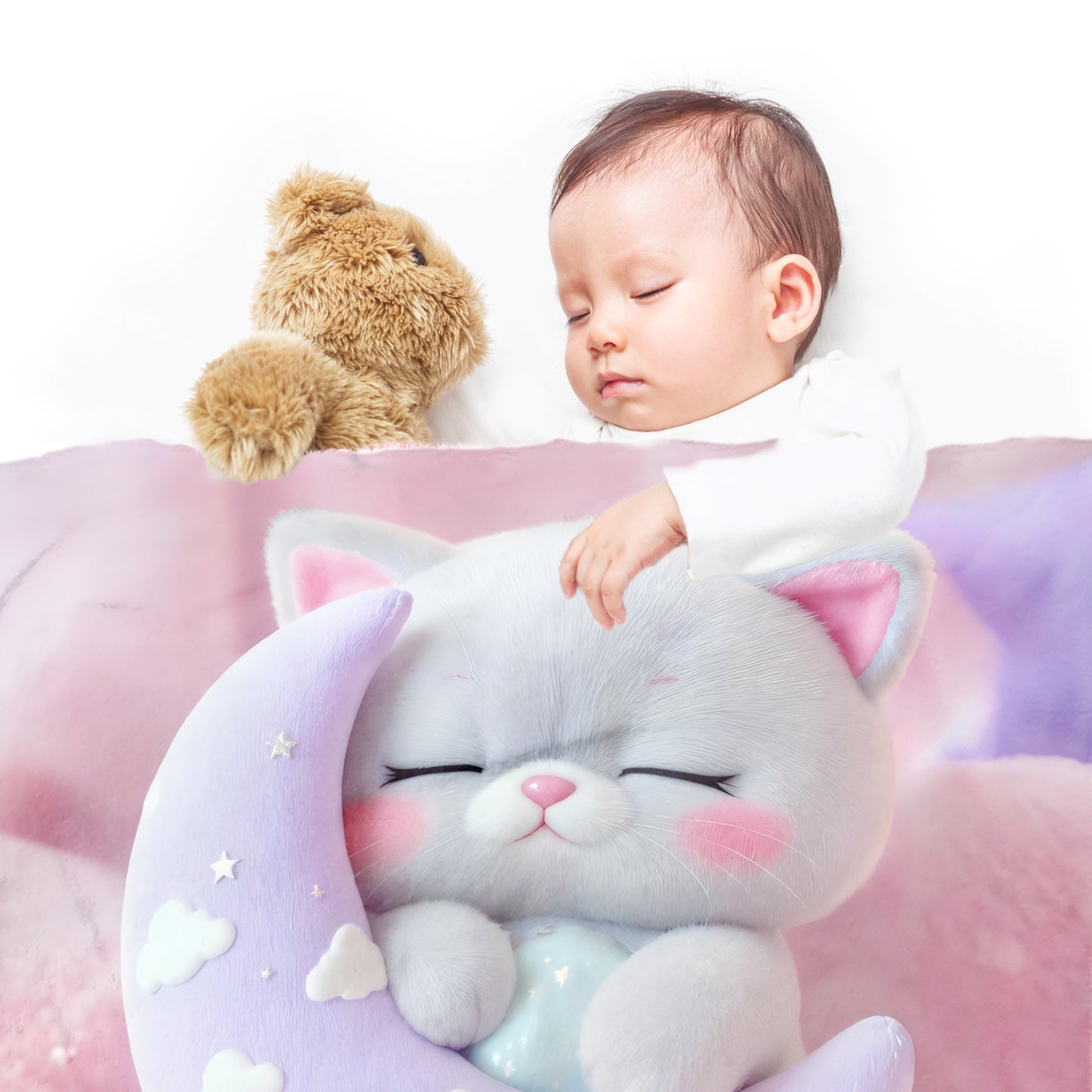 Whisker Dreams Minky Blanket