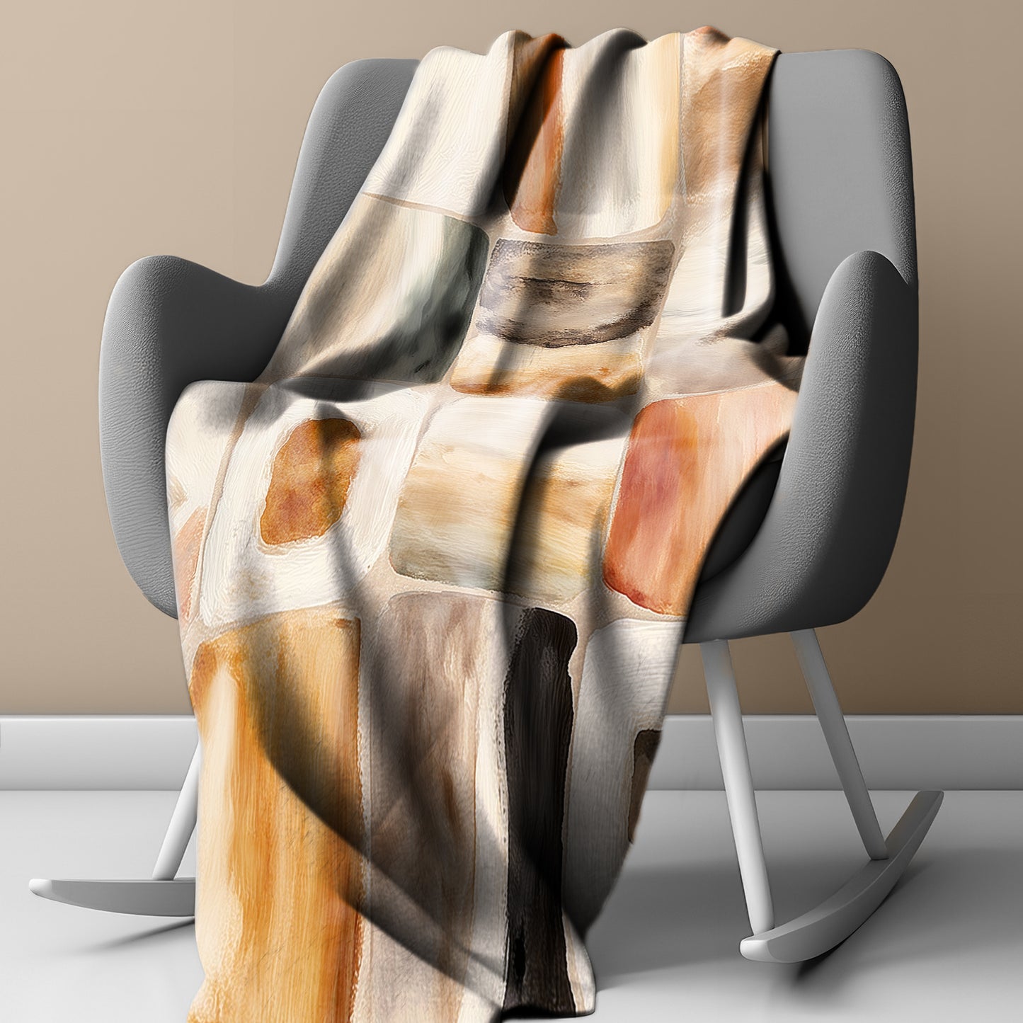 Whispered Textures  Light Weight Fleece Blanket by Wikus Schalkwyk