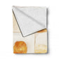 Whispered Textures  Light Weight Fleece Blanket by Wikus Schalkwyk