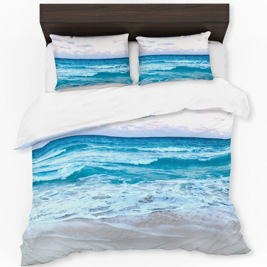 Whispering Waves Duvet Cover Set