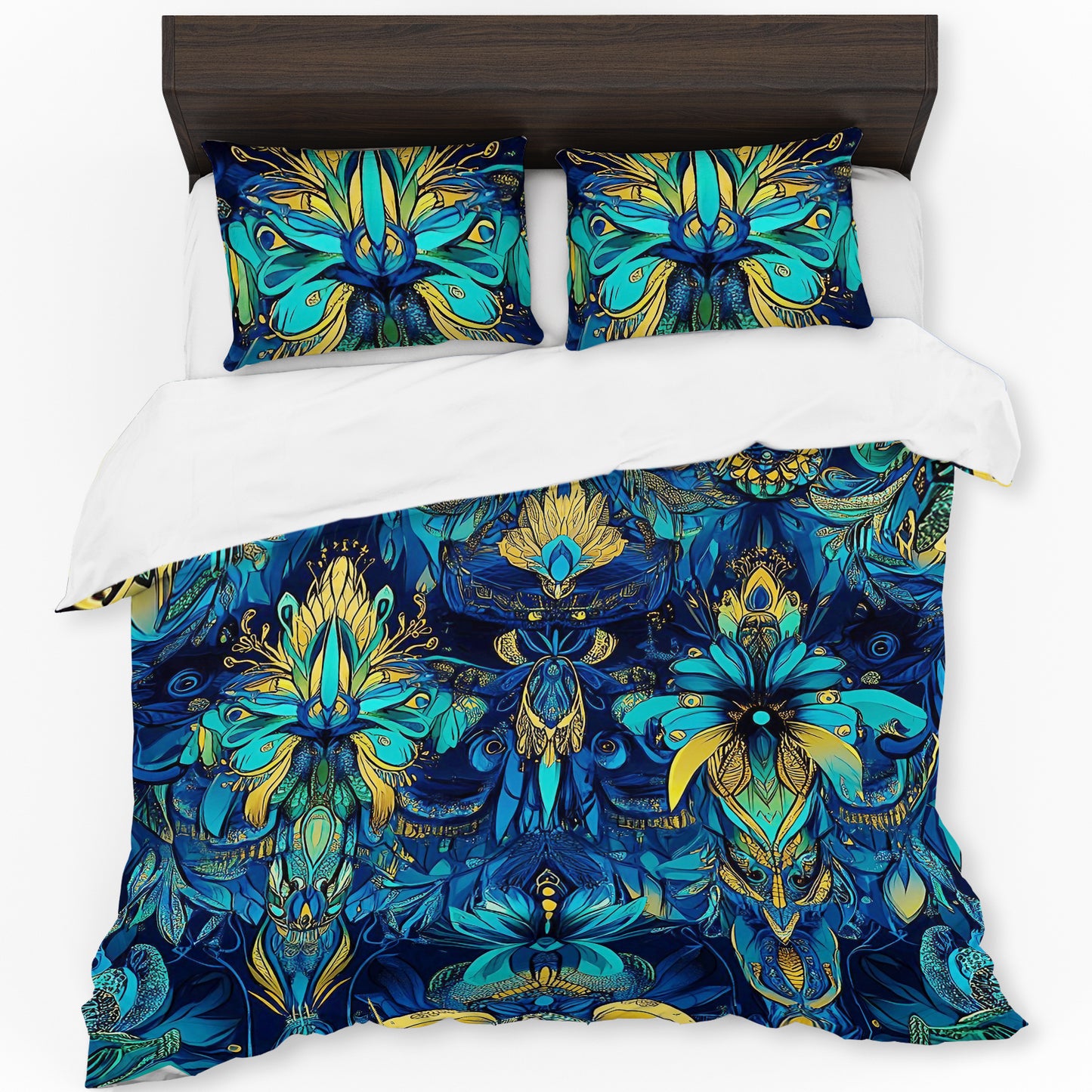 Whispering Dragon Petals Duvet Cover Set