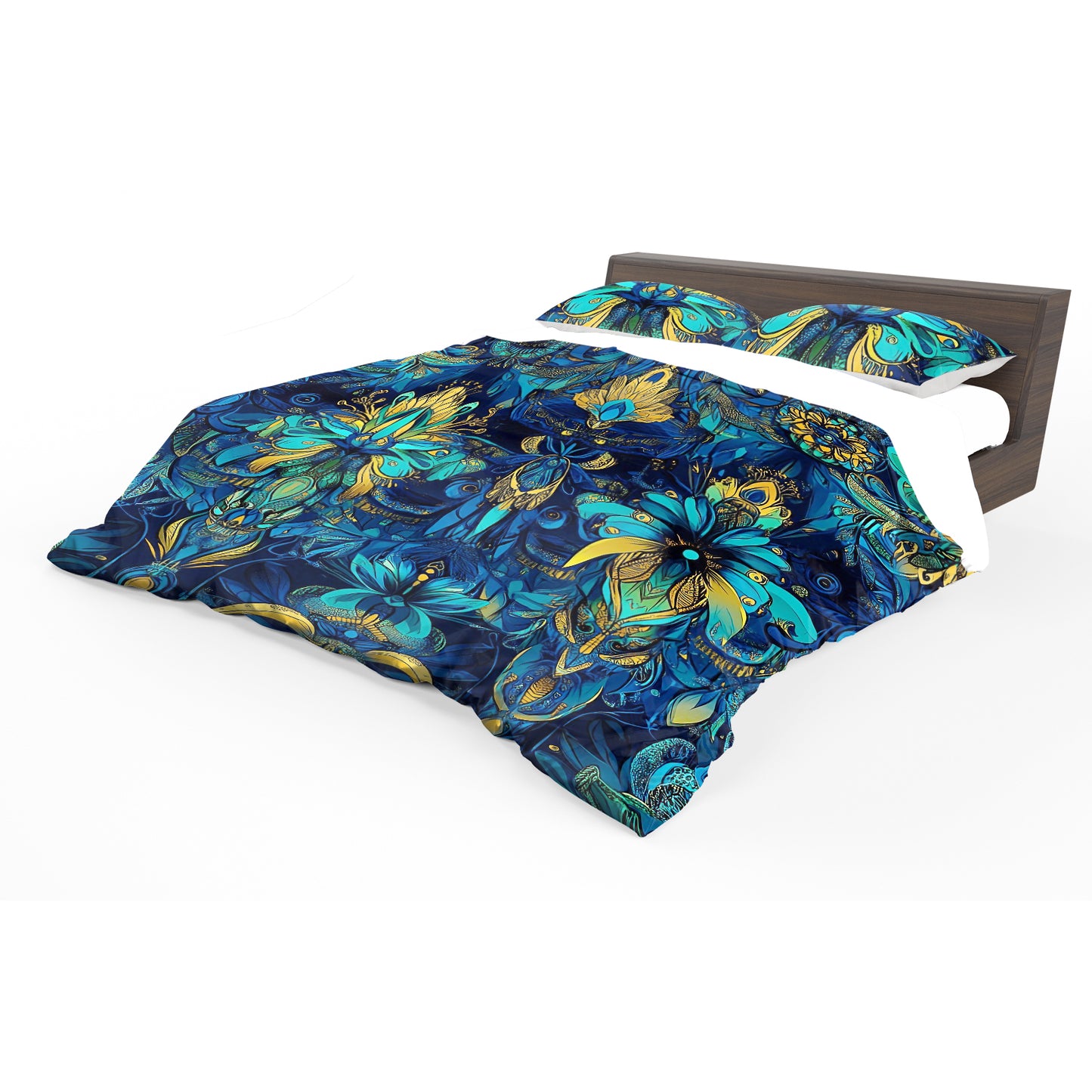 Whispering Dragon Petals Duvet Cover Set