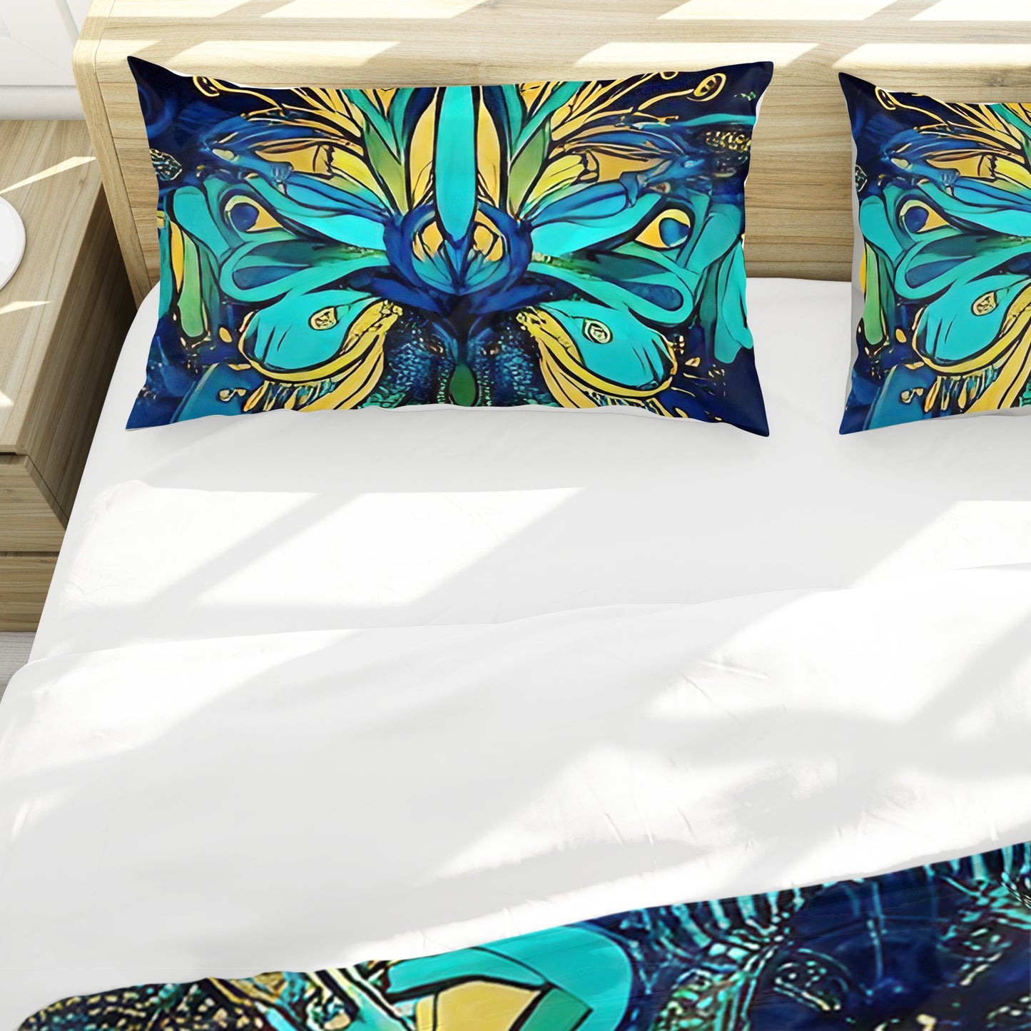 Whispering Dragon Petals Duvet Cover Set