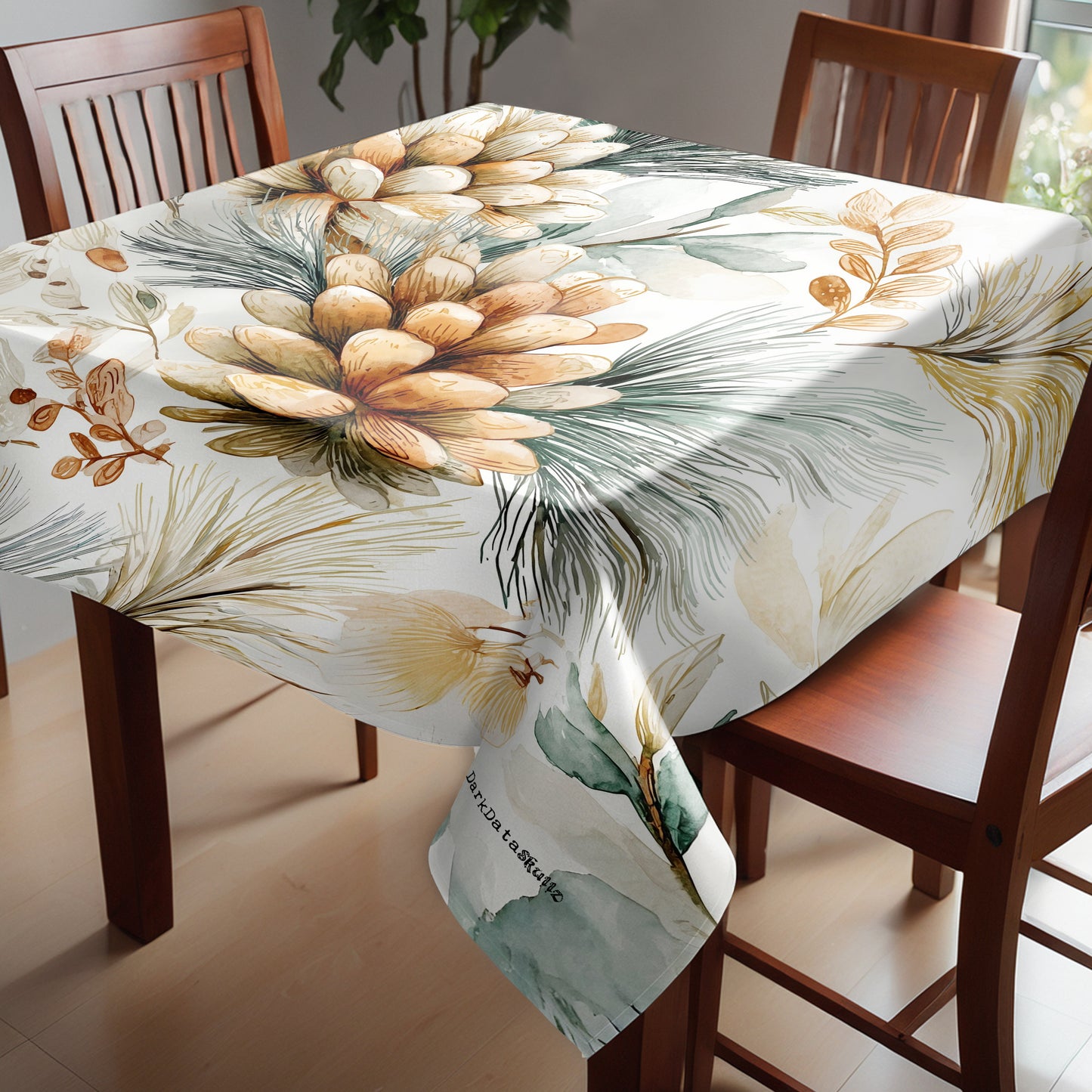Whispering Pines Square Tablecloth by Wikus Schalkwyk