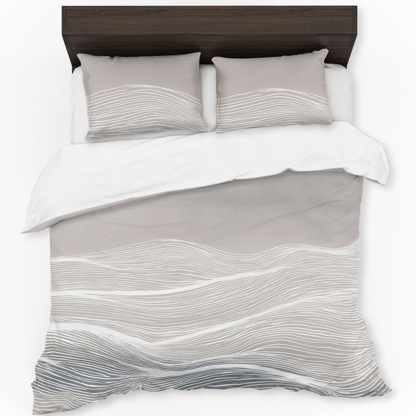 Whispering Tides Duvet Cover Set by Wikus Schalkwyk