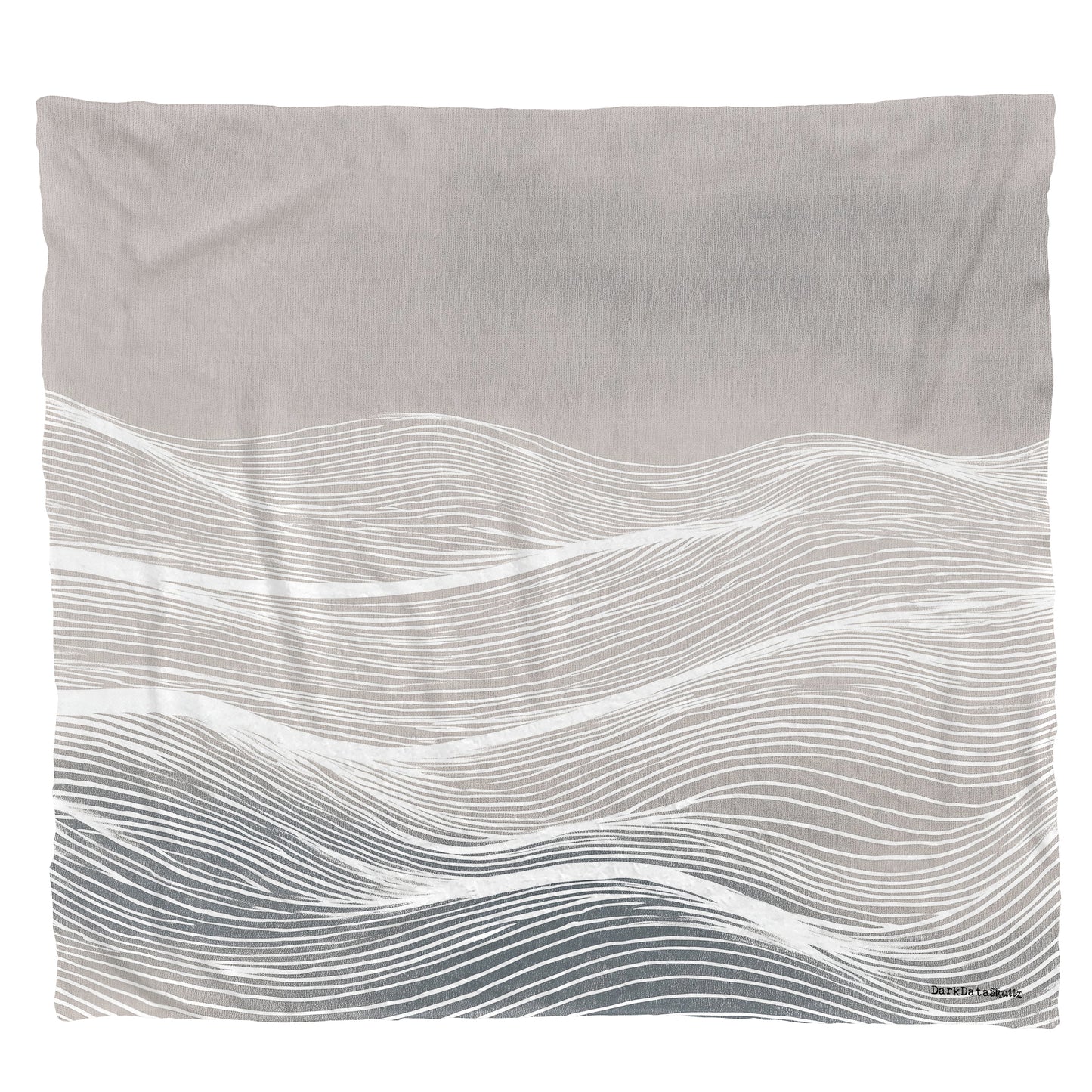 Whispering Tides Light Weight Fleece Blanket by Wikus Schalkwyk