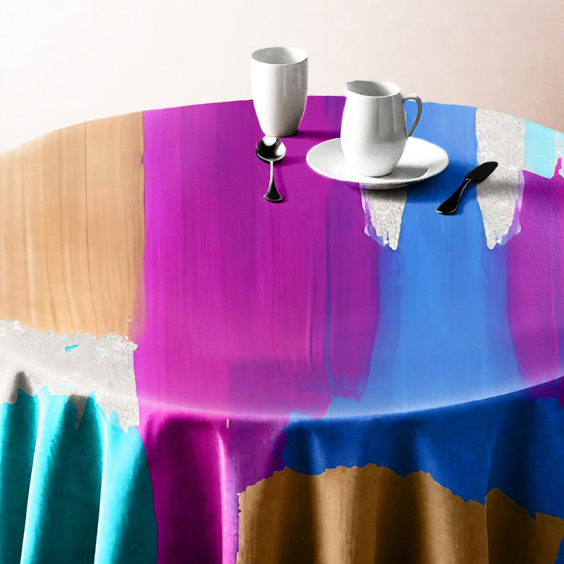 Whispers Of Serenity Round Tablecloth