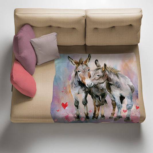 Whispers of Love Light Weight Fleece Blanket