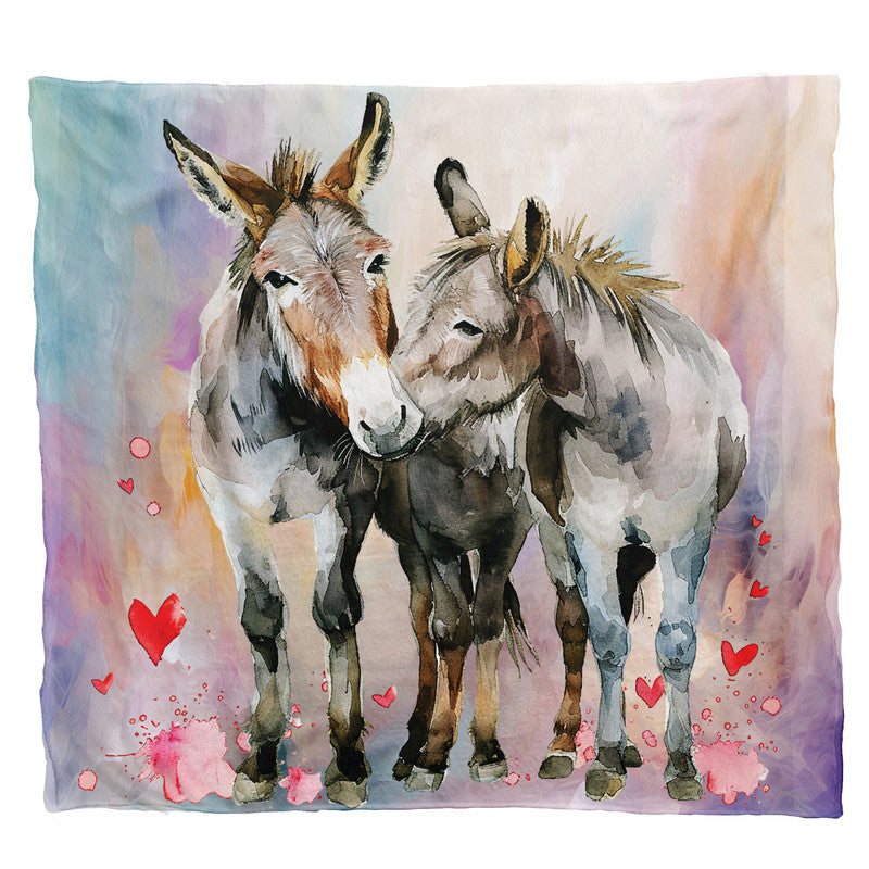 Whispers of Love Light Weight Fleece Blanket