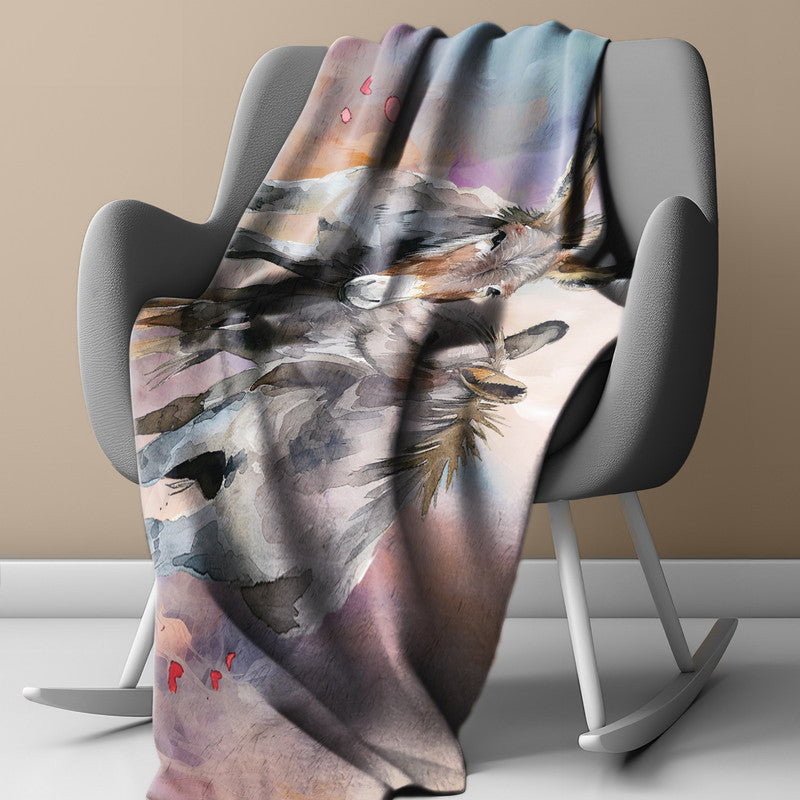Whispers of Love Light Weight Fleece Blanket