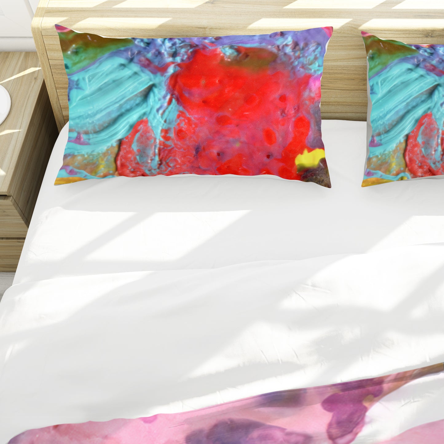 Whispers of Color Duvet Cover Set