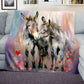 Whispers of Love Light Weight Fleece Blanket