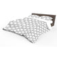 White Diamond Dot Quarry Duvet Cover Set