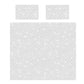 White Diamond Polymara Duvet Cover Set