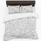 White Elafina Duvet Cover Set