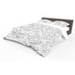 White Elafina Duvet Cover Set