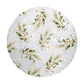 White Flower Blossom Vines Round Tablecloth by Mark van Vuuren