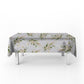 White Flower Blossoms Vines Rectangle Tablecloth by Mark van Vuuren