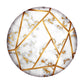 White Marble Round Tablecloth