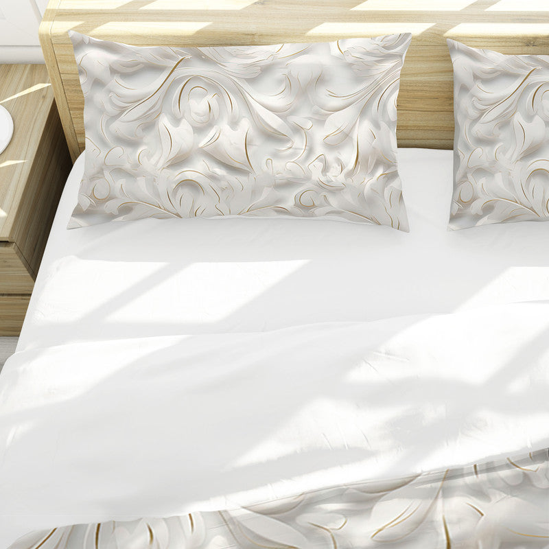 White Spanish Lunaflor Duvet Cover Set