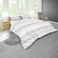 White Triangular Geometry Duvet Cover Set