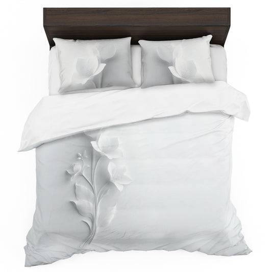White Ghost Duvet Cover Set