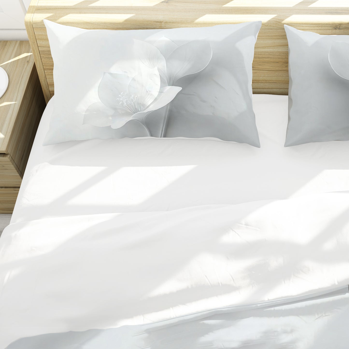 White Ghost Duvet Cover Set