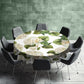 White Hydrangeas Round Tablecloth by Mark van Vuuren