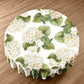 White Hydrangeas Round Tablecloth by Mark van Vuuren