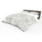 White Leaves Duvet Cover Set