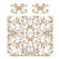 White Marble Prism Duvet Cover Set