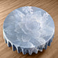 White Net Round Tablecloth
