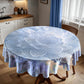 White Net Round Tablecloth