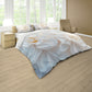 White Rose Duvet Cover Set