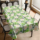 White Roses and Succulents Rectangle Tablecloth By Mark Van Vuuren