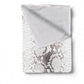 White Snake Skin Light Weight Fleece Blanket