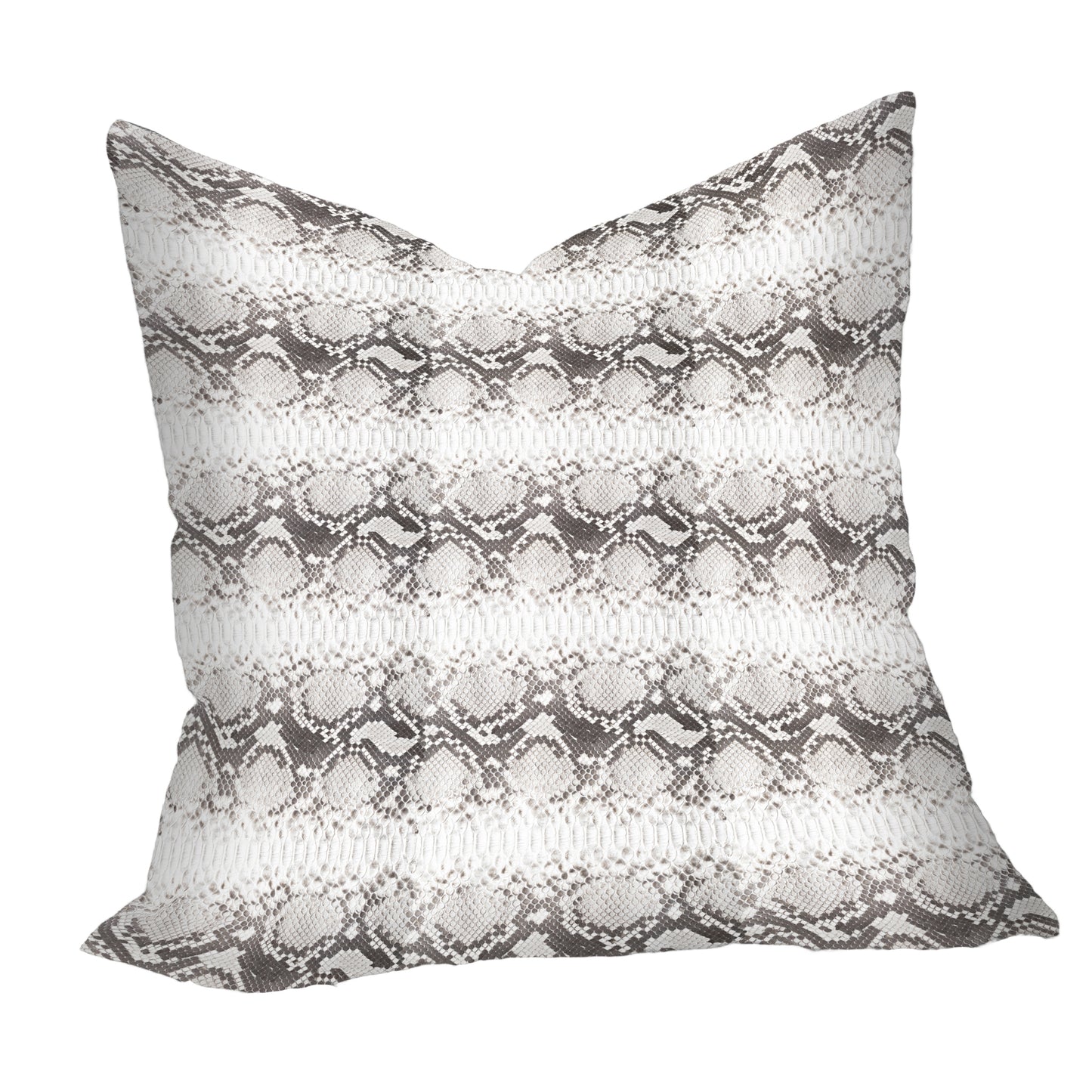 White Snake Skin Luxury Scatter