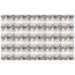 White Snake Skin Rectangle Tablecloth