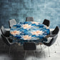Whither Waterlilies Round Tablecloth