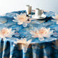 Whither Waterlilies Round Tablecloth