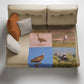 Wild Birds Light Weight Fleece Blanket by Annette Heymans