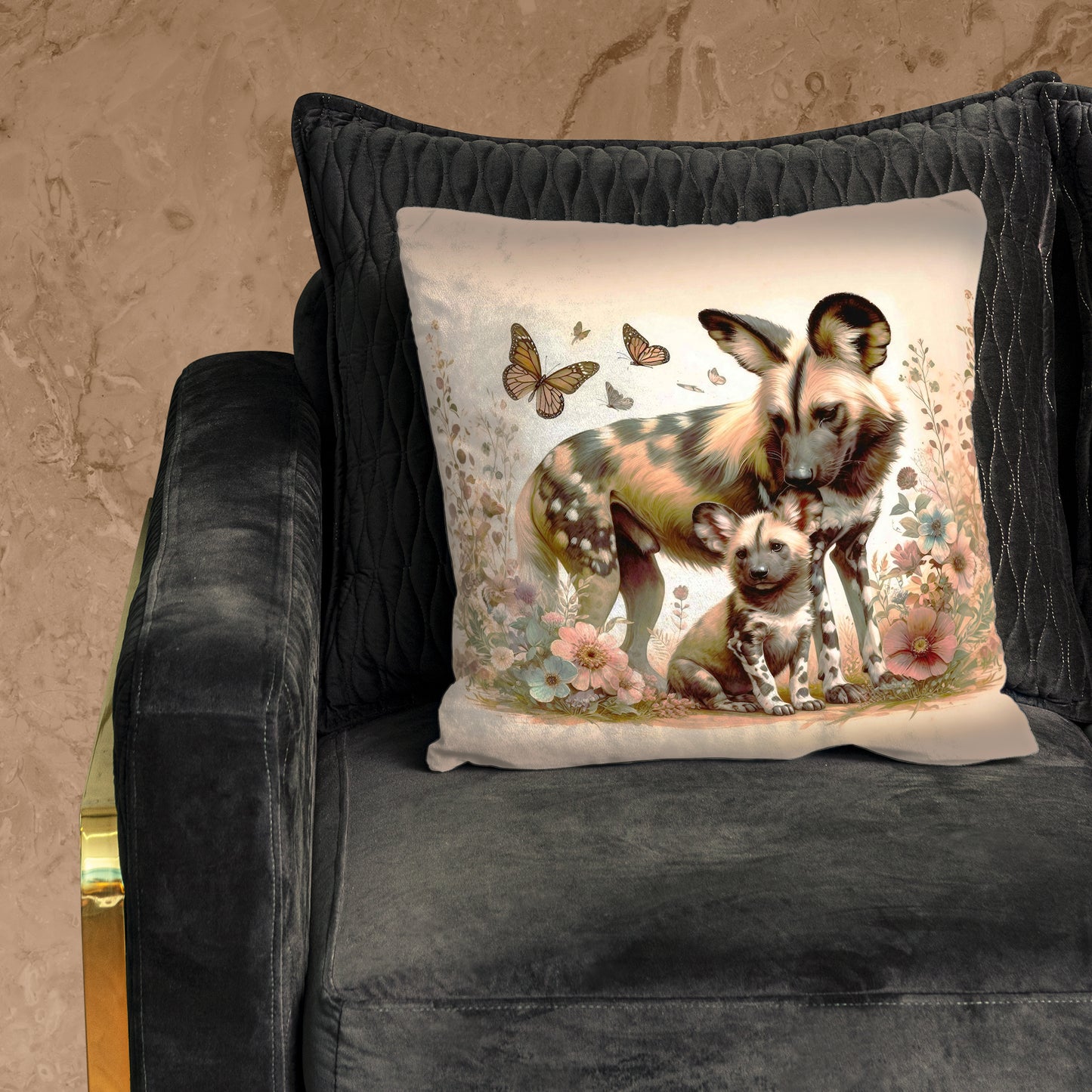 Wild Dog & Cub Luxury Scatter