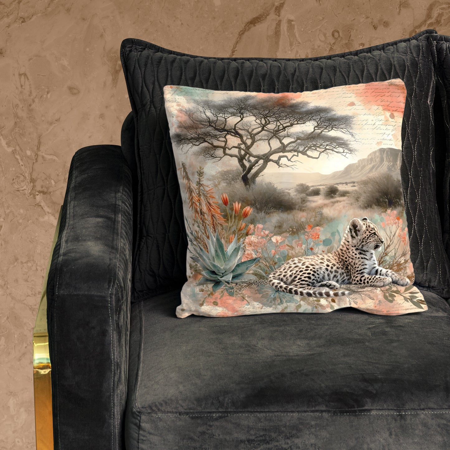 Wild Life Leopard’s Journal Luxury Scatter