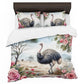 WildLife Ostrich Male Duvet Cover Set