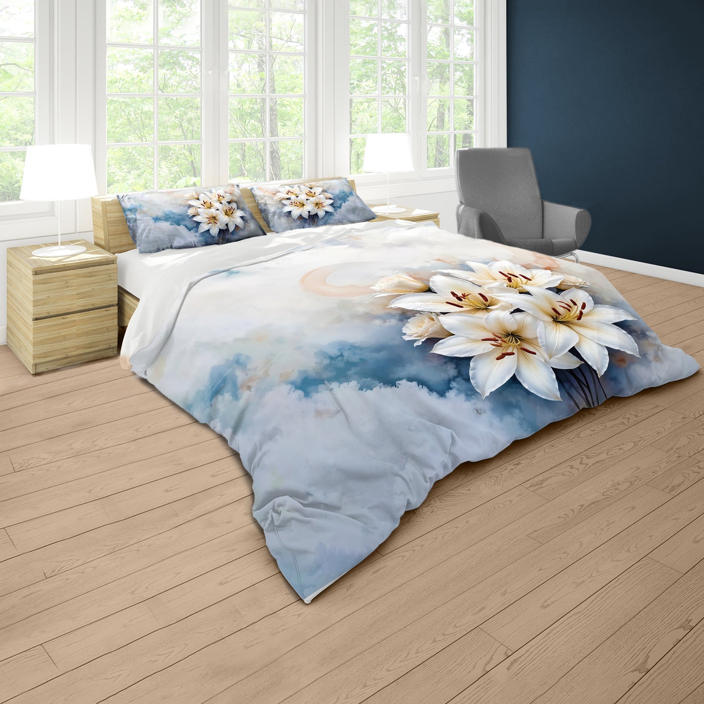 Wild Lily Dreams Duvet Cover Set