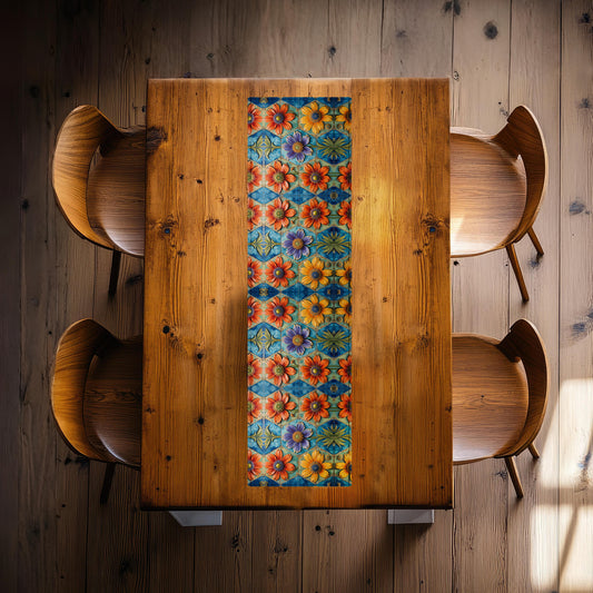 Wild Petal Pottery 160cm Table Runner