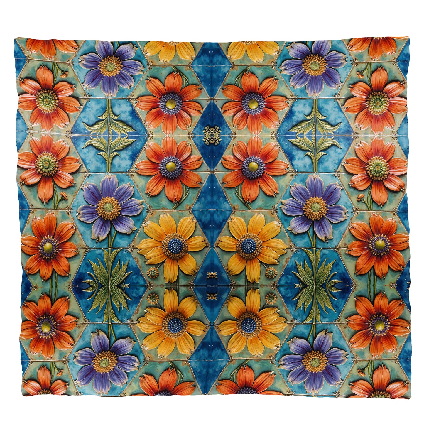 Wild Petal Pottery Light Weight Fleece Blanket